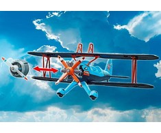 PLAYMOBIL – 70831 – „Air Stuntshow Biplane“ „Phoenix“ – su garso efektais