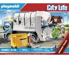 70885 Playmobil, šiukšliavėžis