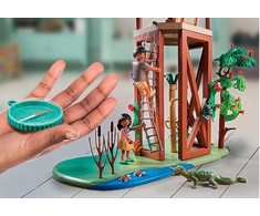 PLAYMOBIL Wiltopia tyrimų bokštas su kompasu 71008