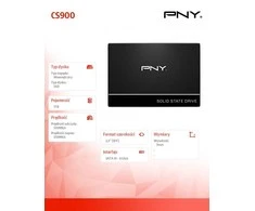 Pny Technologies PNY CS900 1 TB 2.5" Serial ATA III 3D TLC