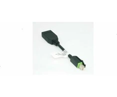 Kabelis PNY Rodyti Uostas mini - DisplayPort 0.15 m juoda (QSP- MiniDP / DP)