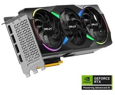 PNY GeForce RTX 5070 Ti ARGB EPIC-X RGB™ trijų ventiliatorių vaizdo plokštė, 16 GB OC, DLSS 4