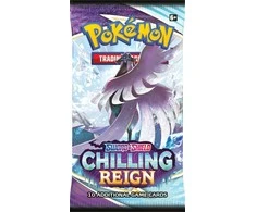 The Pokemon Pokemon TCG - Sword &amp; Shield - Chilling Reign Booster Pack