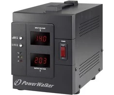POWERWALK AVR 1500 SIV FR Power Walker Automatinis kintamosios srovės įtampos reguliatorius ir stabilizatorius 1500VA (230V)
