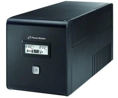 POWERWALK VI 1000 LCD FR Power Walker UPS Line-Interactive 1000VA 2x 230V PL, 2x IEC, RJ11/RJ45, USB, LCD