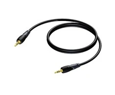 Kabelis Procab Jack 3.5mm - Jack 3.5mm 3m juoda (CLA716 / 3)