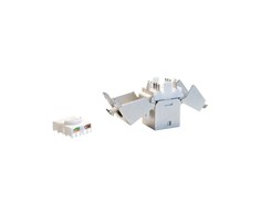 Procab Galinis kištukinis gnybtas IDC 180 CAT6A ekranuotas - VCK526A/S