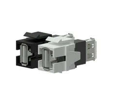 Procab Keystone USB 2.0 A-USB 2.0 A adapteris juodas – VCK622/B
