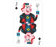Kukuryku Žaidimų kortos 54 listki - Junior 63407