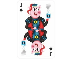 Kukuryku Žaidimų kortos 54 listki - Junior 63407