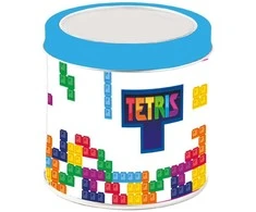 Pulio Analoginis laikrodis Diakakis dėžutėje - Tetris
