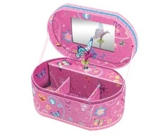 Pulio Pecoware Oval Music Box – Butterflies 2