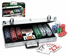 „Merchant“ pokerio rinkinys, 300 žetonų