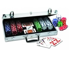„Merchant“ pokerio rinkinys, 300 žetonų