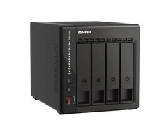 Serveris QNAP | 4 skyrių stalinis NAS | TS-453E-8G | Iki 4 HDD / SSD karšto pakeitimo | Intel Celeron | J6412 keturių branduolių | Procesoriaus dažnis 2,6 GHz | 8 GB