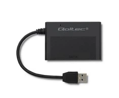 QOLTEC kietojo disko adapteris USB 3.0 HDD/SSD 2.5" SATA3