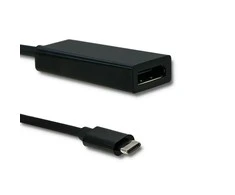 QOLTEC 50377 USB 3.1 adapteris C tipo vyriškas / DP moteriškas 4K 23cm