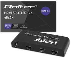 HDMI Skirstytuvas - Qoltec 51797 2x 4K 60Hz
