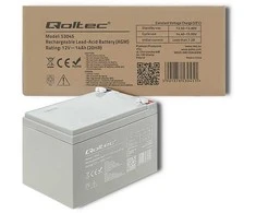 QOLTEC 53045 Baterija AGM 12V 14Ah max.210A