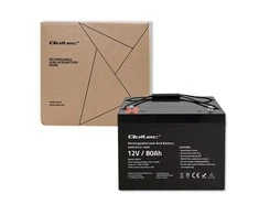 QOLTEC 53075 AGM baterija 12V 80Ah