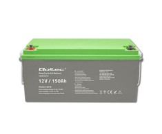 QOLTEC 53078 Deep Cycle Gel baterija 12V 150Ah