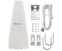 Antenos - Qoltec 57043 4G LTE Dual 14dBi Omnidirekcinė