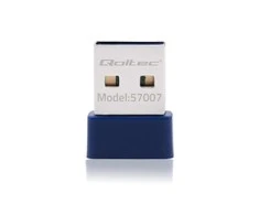 QOLTEC Wireless Mini Bluetooth USB WiFi adapteris