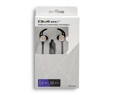 QOLTEC 50842 BT 5.0 JL sports belaidės ausinės magnetic microphone Juodas