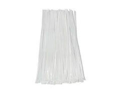 QOLTEC 52238 Daugkartinio naudojimo savaime užsifiksuojantis kabelio raištis 7,2x450 mm nailono UV Baltas