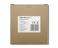 Qoltec Maitinimo šaltinis na szynę DIN | 40W | 12V | 3.33A | Baltas | Slim