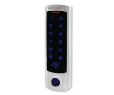QOLTEC 52445 Kodinė spyna DIONE su RFID skaitytuvu Kodų kortelės rakto pakabukas Durų skambučio mygtukas IP68 EM