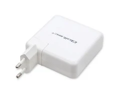 QOLTEC 51710 maitinimo įkroviklis GaN Fast 108W 5 20V 3 4.7A USB C Baltas