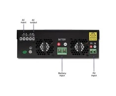 QOLTEC 53876 hibridinis autonominis saulės energijos inverteris, 2,4 kW 80A MPPT sinusas
