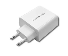 QOLTEC 51718 Įkroviklis 42W 5-20V 2.4-3A USB tipas C PD USB Baltas