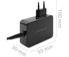 Qoltec 120W Turbo PD | 5-28V | 3-4.5A | USB-C | Nešiojamas kompiuteris | Išmanusis telefonas | Juoda