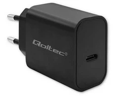 Qoltec Super Quick PD | USB-C | 20W | 5-12V | 1,67-3A | Juoda
