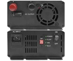 QOLTEC 51955 Smart Monolith įkroviklis LiFePO4 AGM GEL SLA akumuliatoriams / 30A / 12V