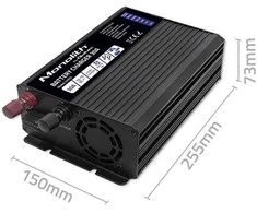 QOLTEC 51955 Smart Monolith įkroviklis LiFePO4 AGM GEL SLA akumuliatoriams / 30A / 12V