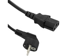 QOLTEC 50549 Qoltec kintamosios srovės maitinimo kabelis ATX 3 kontaktų S03/ST3 1,4 m