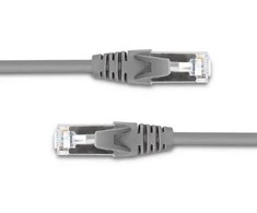 Tinklo laidas Kabelis sujungimo ftp cat5e 2 x rj-45 3 m didelis greitis auksinis ekranuotas Qoltec