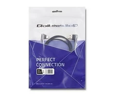 QOLTEC Cable USB tipo C kištukas USB 2.0 A kištukas 1m