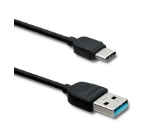 QOLTEC Itin greitas duomenų kabelis USB tipas C USB 2.0 A 1.2 m