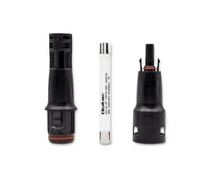 QOLTEC 52599 Saulės kolektoriaus jungtis su saugikliu / MC4 jungtis / 1500V / 30A