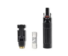 QOLTEC 52598 Saulės kolektoriaus jungtis su saugikliu / MC4 jungtis / 1000V / 30A