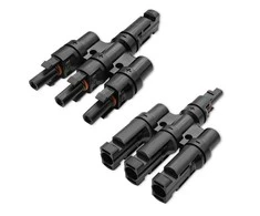 QOLTEC 52600 saulės kolektoriaus jungtis / MC4 jungtis / tipas T / 1000V / 30A