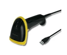 QOLTEC 50867 Barcode scanner 1D 2D USB Juodas