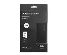 QOLTEC 52409 kintamosios srovės maitinimo adapteris 40W / 12V / 3,33A / 5,5x2,1 / maitinimo kabelis