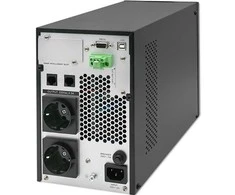 QOLTEC 52280 Nepertraukiamo maitinimo šaltinis UPS / 1kVA / 1000W / Galios koeficientas 1.0 / LCD / EPO / USB / Prisijungę
