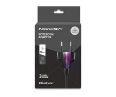QOLTEC 51038 maitinimo adapteris, skirtas Huawei 65W 19V 3.42A 4.0x1.7 maitinimo kabeliui
