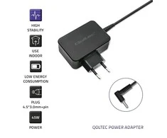 QOLTEC 51030 maitinimo adapteris, skirtas ultrabook HP 45W 19.5V 2.31A 4.5x3.0 kontaktas